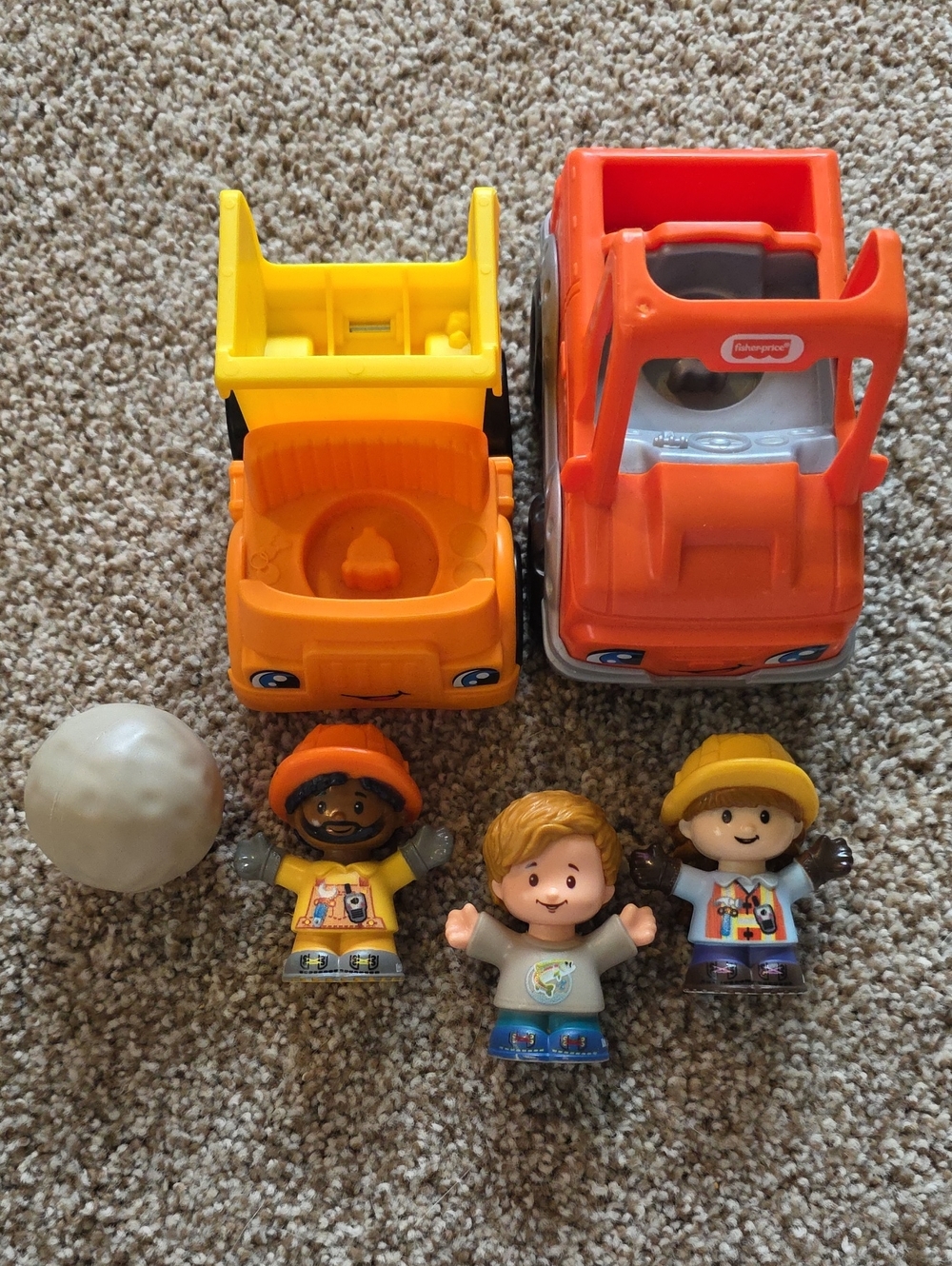 Fisher-Price Little People Load Up ‘n Learn Construction Site And Pick Up Truck - Picture 2 of 13
